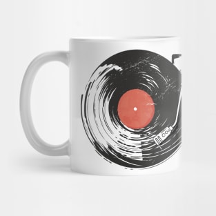 Vinyl Schallplatte Plattenspieler LP DJ Musik Retro Mug